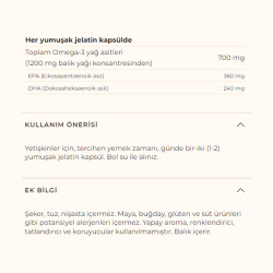 Solgar Omega 3 700 mg 60 Softjel - 4