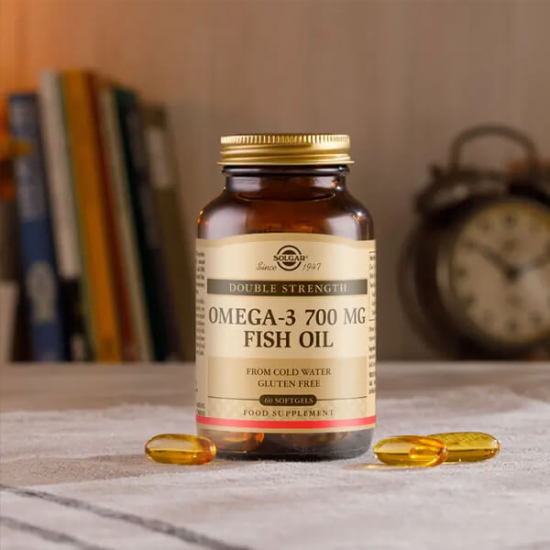 Solgar Omega 3 700 mg 60 softjel balık yağı 360 mg EPA 240 mg DHA şeker tuz nişasta içermez- 3