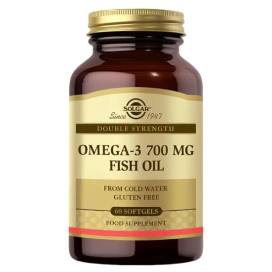 Solgar Omega 3 700 mg 60 softjel balık yağı 360 mg EPA 240 mg DHA şeker tuz nişasta içermez- 1