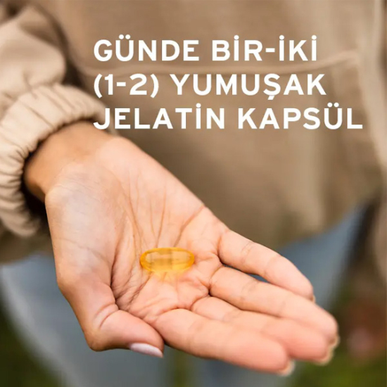 Solgar Omega 3 950 mg 100 softjel balık yağı takviyesi, kapsül başına 504 mg EPA ve 378 mg DHA içerir- 2