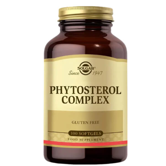 Solgar Phytosterol Complex 1000 mg 100 kapsül fitosterol kompleks, bitkisel sterol 820 mg, şekersiz glutensiz- 1