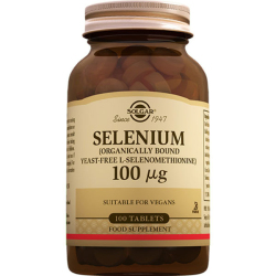 Solgar - Solgar Selenium 100 mcg 100 Tablet Selenyum Takviyesi Solgar - Solgar Selenium 100 mcg 100 Tablet Selenyum Takviyesi