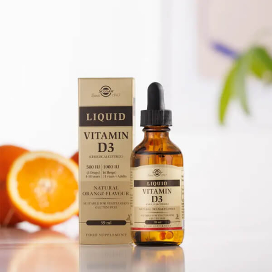  Solgar Sıvı Vitamin D3 1000 IU Takviye Edici Gıda 59 ml - 2