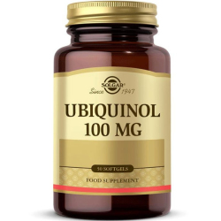 Solgar - Solgar Ubiquinol 100 mg 50 Yumuşak Kapsül Solgar - Solgar Ubiquinol 100 mg 50 Yumuşak Kapsül