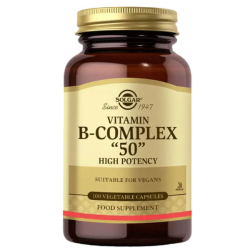 Solgar Vitamin B Komplex 50 100 Kapsül - Solgar