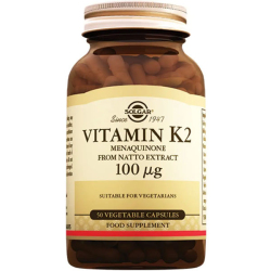 Solgar - Solgar Vitamin K2 100 Mcg 50 Kapsül Solgar - Solgar Vitamin K2 100 Mcg 50 Kapsül