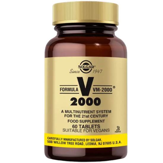  Solgar VM 2000 Multivitamin 60 Tablet - 1
