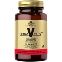 Solgar - Solgar VM 75 Multivitamin 30 Tablet Solgar - Solgar VM 75 Multivitamin 30 Tablet