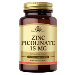 Solgar Zinc Picolinate 15 mg 100 Tablet - Solgar