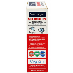 Sorvagen Sitikolin DHA Omega 3 30 Kapsül - 5