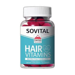 Sovital Hair Vitamins İsviçre Patentli 60 Gummies - Sovital