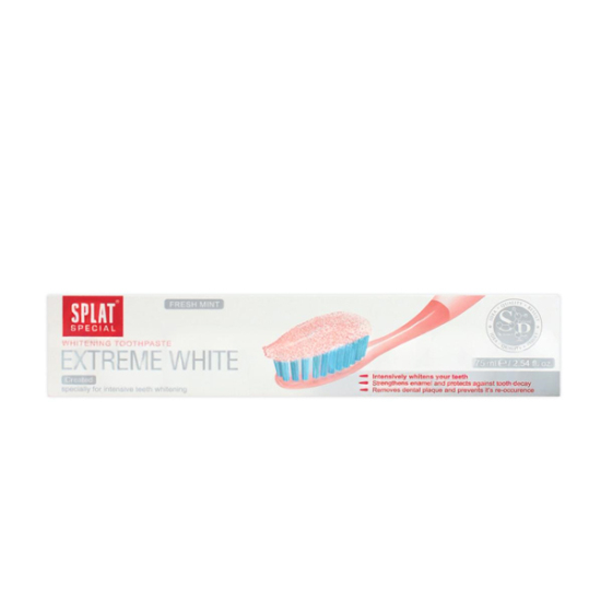Splat Mac Extreme White 2 Ton Beyazlatıcılı Diş Macunu 75 ml Eski Ambalaj - 1