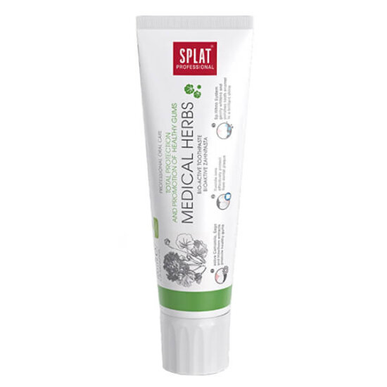 Splat Professional Medical Herbs diş macunu 100 ml, papatya adaçayı alıç özlü, diş etini güçlendirmeye yardımcı- 1