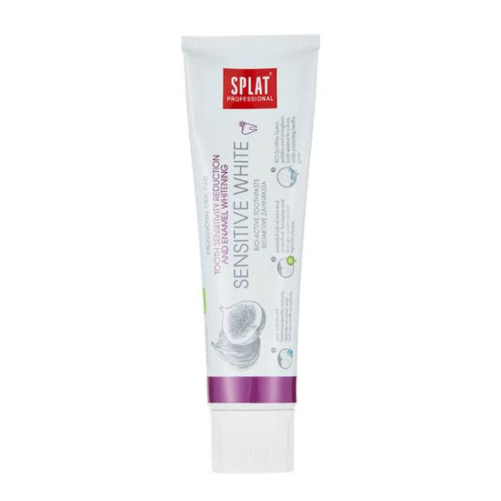 Splat Sensitive White Florür İçermeyen Diş Macunu 100 ml - 1