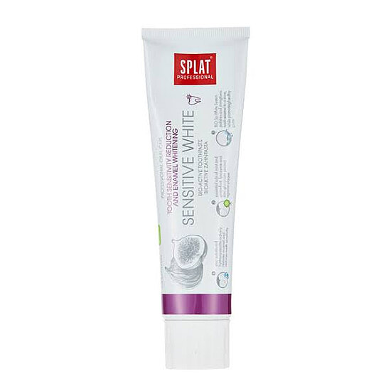 Splat Sensitive White Florür İçermeyen Diş Macunu 100 ml - 1