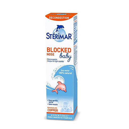 Sterimar Baby Burun Spreyi Blocked Nose Hipertonik Sprey 100 ml - 1