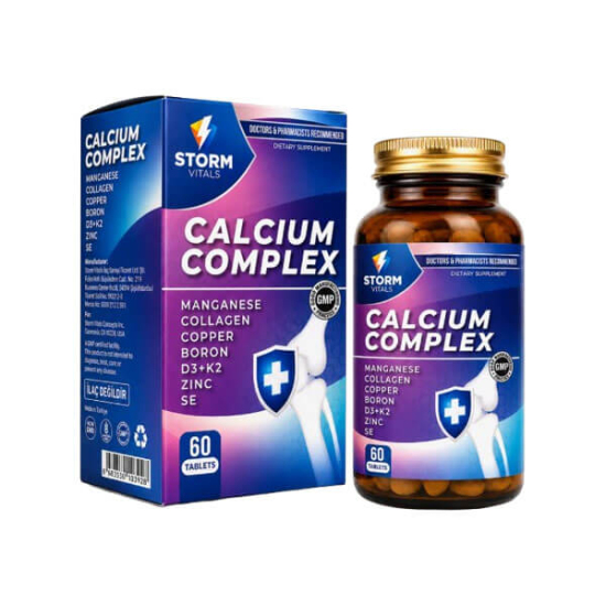  Storm Vitals Calcium Complex 60 Tablet - 1