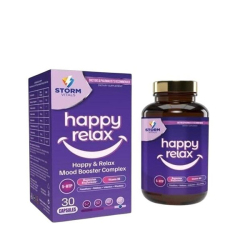 Storm Vitals Happy Relax 5 HTP Complex Evening 30 Kapsül - Storm Vitals