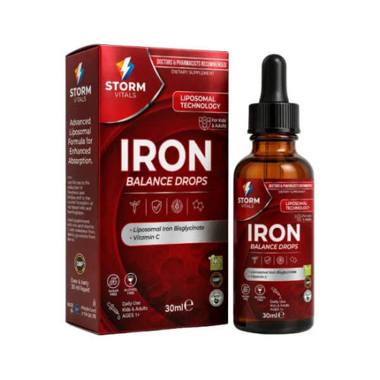  Storm Vitals Iron Lipozomal Damla 30 ml - 1