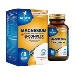 Storm Vitals Magnezyum B Complex 60 Tablet - Storm Vitals