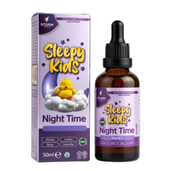 Storm Vitals Sleppy Kids Night Time Damla 50ml - Storm Vitals