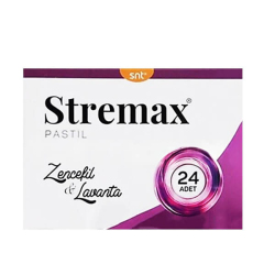 Stremax Zencefil & Meyanbalı 24 Pastil - Stremax