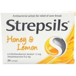 Strepsils - Strepsils Bal ve Limon Aromalı 24 Pastil Strepsils - Strepsils Bal ve Limon Aromalı 24 Pastil