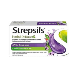 Strepsils Herbal Defence Afrika Sardunyası 16 Pastil
