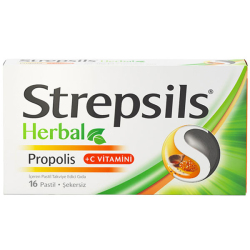 Strepsils Herbal Propolis Aromalı 16 Pastil - Thumbnail