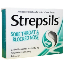 Strepsils - Strepsils Mentollü 24 Pastil Strepsils - Strepsils Mentollü 24 Pastil