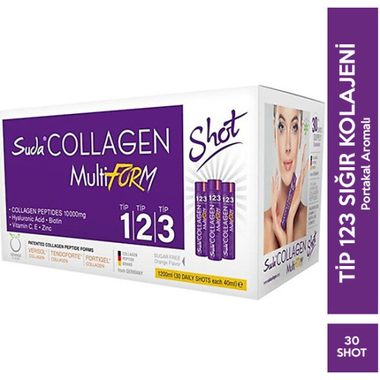 Suda Collagen Multiform Portakallı 30 Shot - 1
