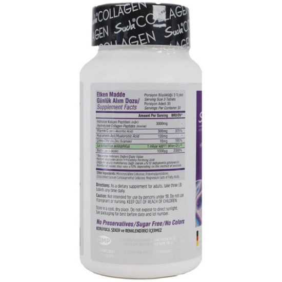 Suda Collagen Tablet 90 Adet Kolajen Takviyesi - 2
