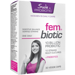 Suda Vitamin - Suda Probiotic Fem Biotic 30 Kapsül Suda Vitamin - Suda Probiotic Fem Biotic 30 Kapsül