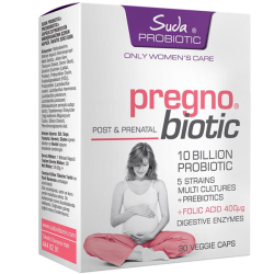 Suda Vitamin - Suda Probiotic Pregno Biotic Takviye Edici Gıda 30 Tablet Probiyotik Takviyesi Suda Vitamin - Suda Probiotic Pregno Biotic Takviye Edici Gıda 30 Tablet Probiyotik Takviyesi