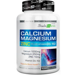 Suda Vitamin - Suda Vitamin Calcium Magnesium Zinc Plus 100 Tablet Suda Vitamin - Suda Vitamin Calcium Magnesium Zinc Plus 100 Tablet