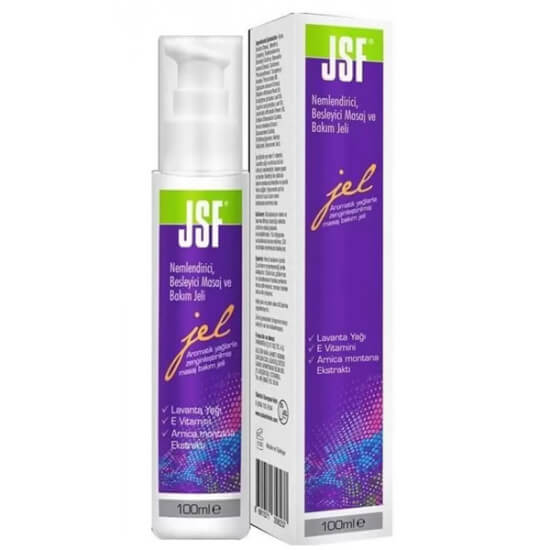 Suda Vitamin JSF nemlendirici besleyici masaj ve bakım jeli 100 ml su bazlı jel formül nem destekli bakım- 1