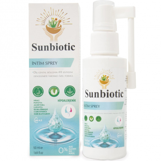 Sunbiotic İntim Sprey 50 ML - 1