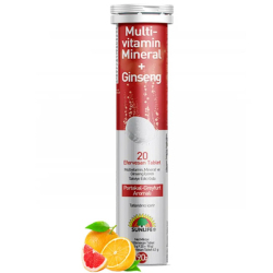 Sunlife Multivitamin Mineral Ginseng 20 Suda Eriyen Tablet - Thumbnail