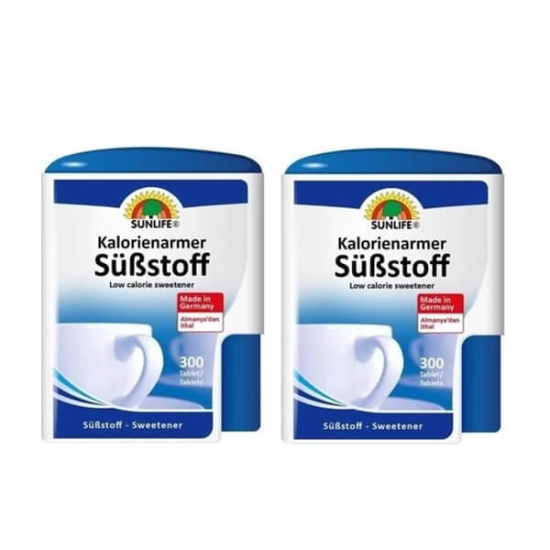  Sunlife Sweetener İkili Avantaj Set 300+300 Tablet - 1