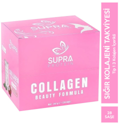 Supra Protein - Supra Protein Collagen Beauty Formula 28 Saşe Hindistan Cevizi Aromalı Supra Protein - Supra Protein Collagen Beauty Formula 28 Saşe Hindistan Cevizi Aromalı