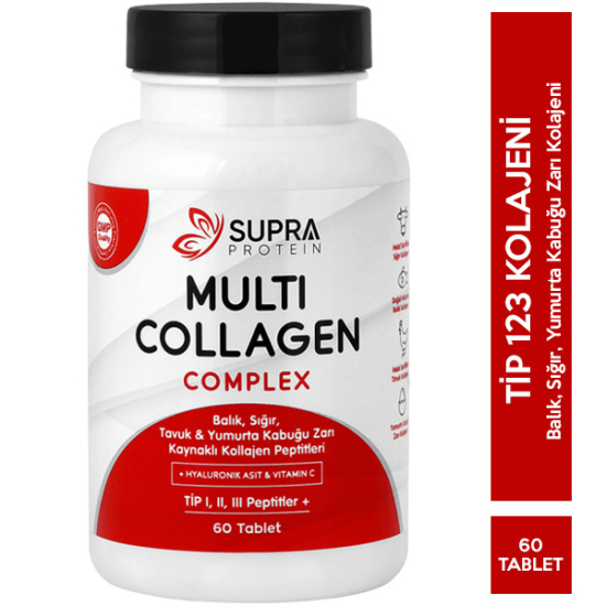 Supra Protein Multi Collagen Complex 60 Tablet - 1