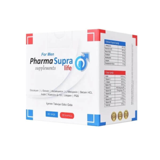  Supralife Pharma Supplements For Men 30 Saşe 30 Kapsül - 1