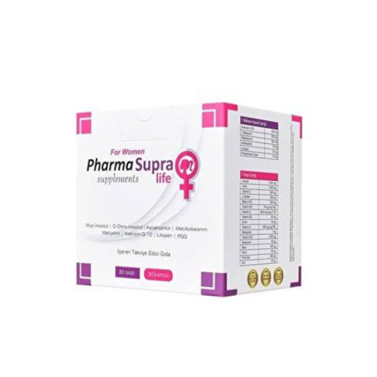  Supralife Pharma Supplements For Women 30 Saşe 30 Kapsül - 1