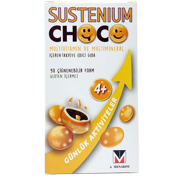 Sustenium Choco 90 Çiğnenebilir Form
