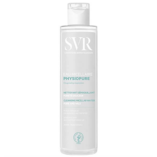 SVR Physiopure Micellar Solisyon 200 ml hassas ciltler için misel makyaj temizleme suyu yüz boyun temizler nemlendirir- 1