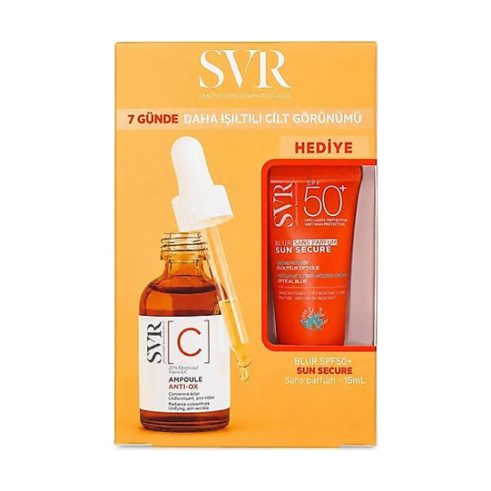 SVR Set Ampoule Anti-Ox C 30 ml Blur SPF15 15 ml - 1