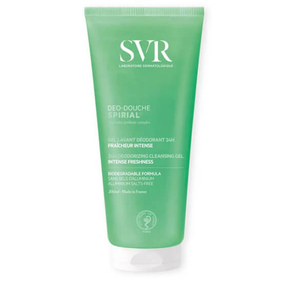 SVR Spirial Deo Douche duş jeli 200 ml probiyotik kompleksli sabunsuz formül hassas cilt için nazik temizleyici- 1