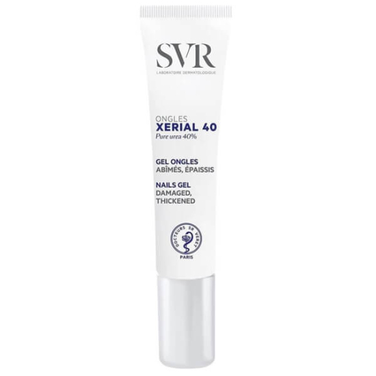 SVR Xerial 40 Ongles 10 ml tırnak kremi fırçalı tüp, tırnak kalınlaşmasını azaltmaya yardımcı, nemlendirici- 1