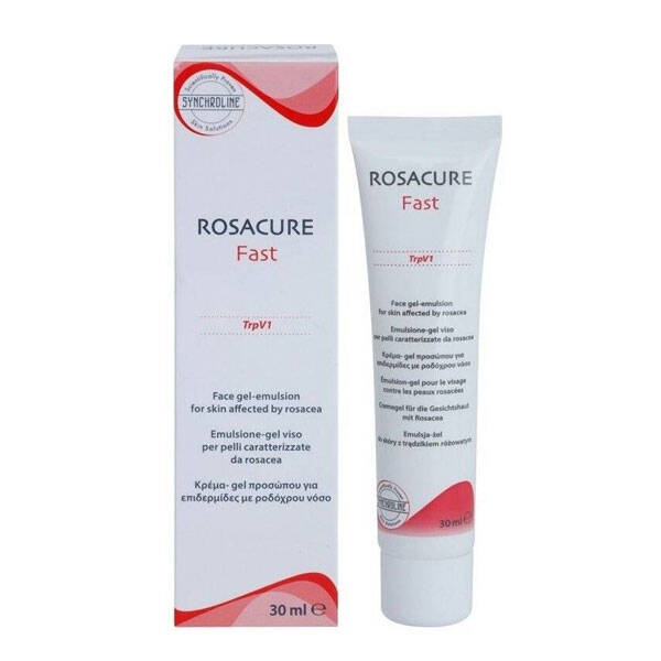 Synchroline Rosacure Fast Cream Gel 30 ml Kızarıklık Karşıtı Bakım Jel Kremi