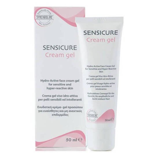 Synchroline Sensicure Krem Jel 50 ml yatıştırıcı nemlendirici hassas reaktif cilt için seramid NP AP EOP sodyum hiyalüronat- 1